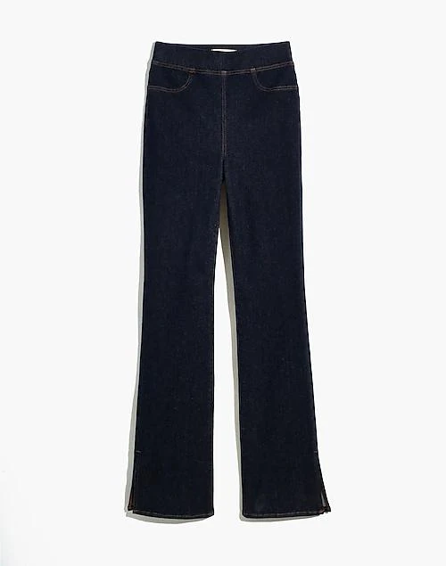 Pull-On Skinny Flare Jeans in Havenley Wash 商品