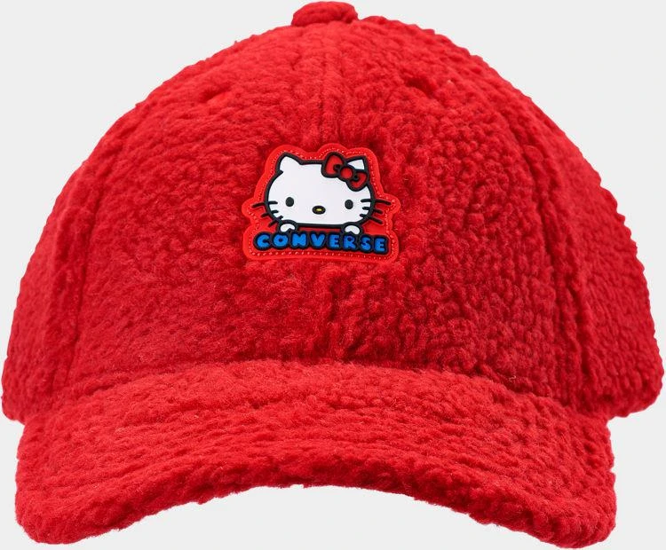 商品Converse|Converse x Hello Kitty Sherpa Baseball Hat,价格¥112,第3张图片详细描述