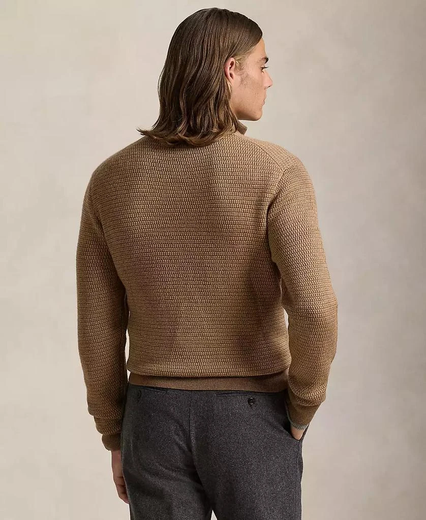 商品Ralph Lauren|Men's Washable Wool Quarter-Zip Sweater,价格¥1180,第2张图片详细描述