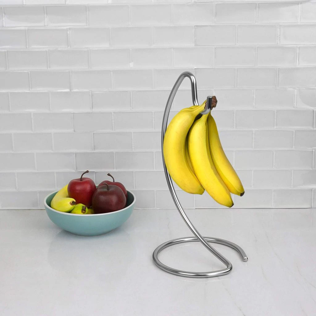 商品Michael Graves Design|Michael Graves Design Simplicity Steel Banana Tree, Satin Nickel,价格¥123,第2张图片详细描述