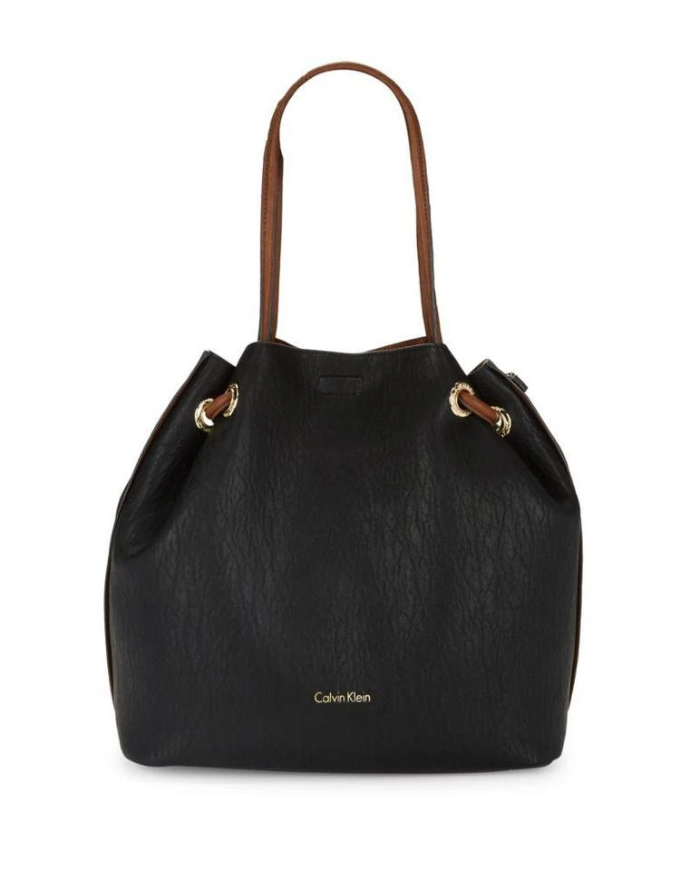 商品Calvin Klein|Reversible Leather Purse with Detachable Clutch,价格¥758,第5张图片详细描述
