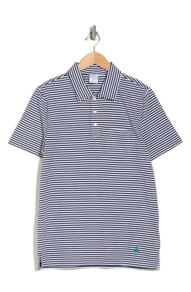 商品Brooks Brothers|Feeder Stripe Polo,价格¥300,第3张图片详细描述