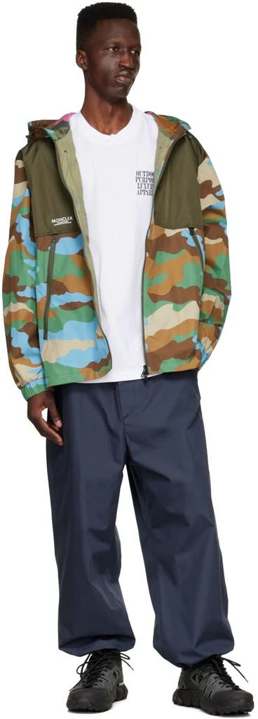 商品Moncler|白色棉质 T 恤,价格¥3156,第4张图片详细描述
