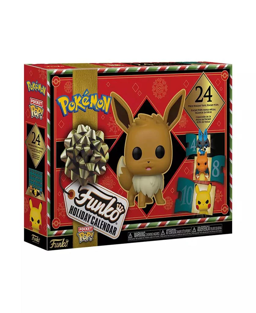 商品Funko|Holiday Calendar Pokemon, 24 Pocket Pop Vinyl Figures,价格¥380,第1张图片