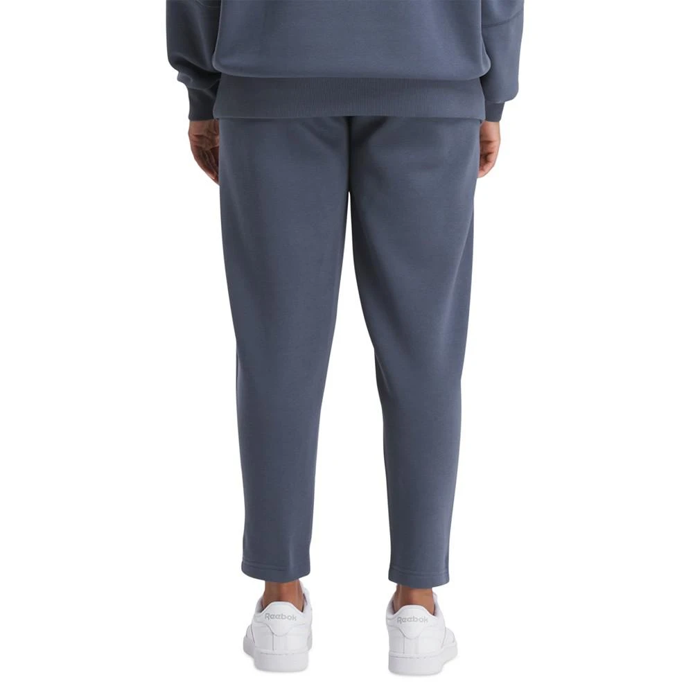 商品Reebok|Women's Lux Fleece Mid-Rise Pull-On Jogger Sweatpants,价格¥148,第2张图片详细描述