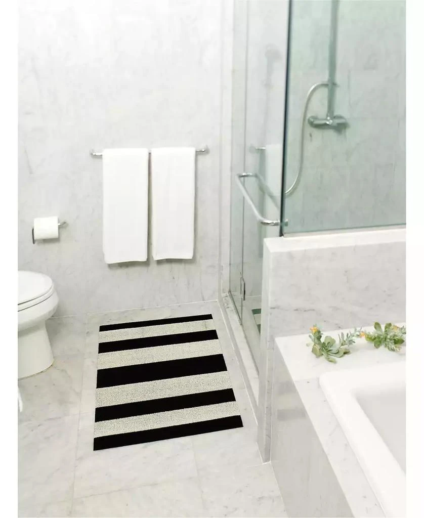 商品Chilewich|Bold Stripe Shag Mat 24"x36",价格¥815,第4张图片详细描述