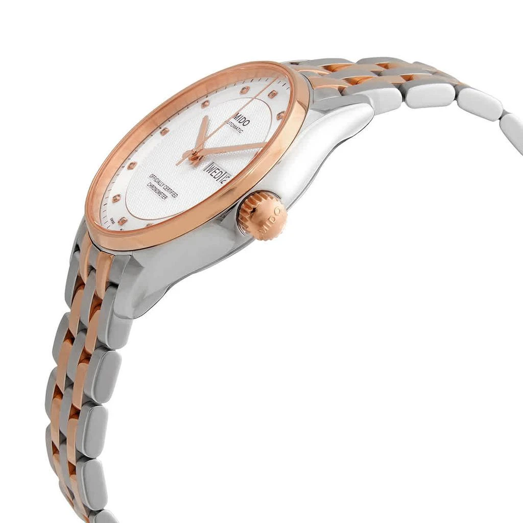 商品MIDO|Belluna Automatic Diamond Silver Dial Men's Watch M0014312203692,价格¥3418,第2张图片详细描述