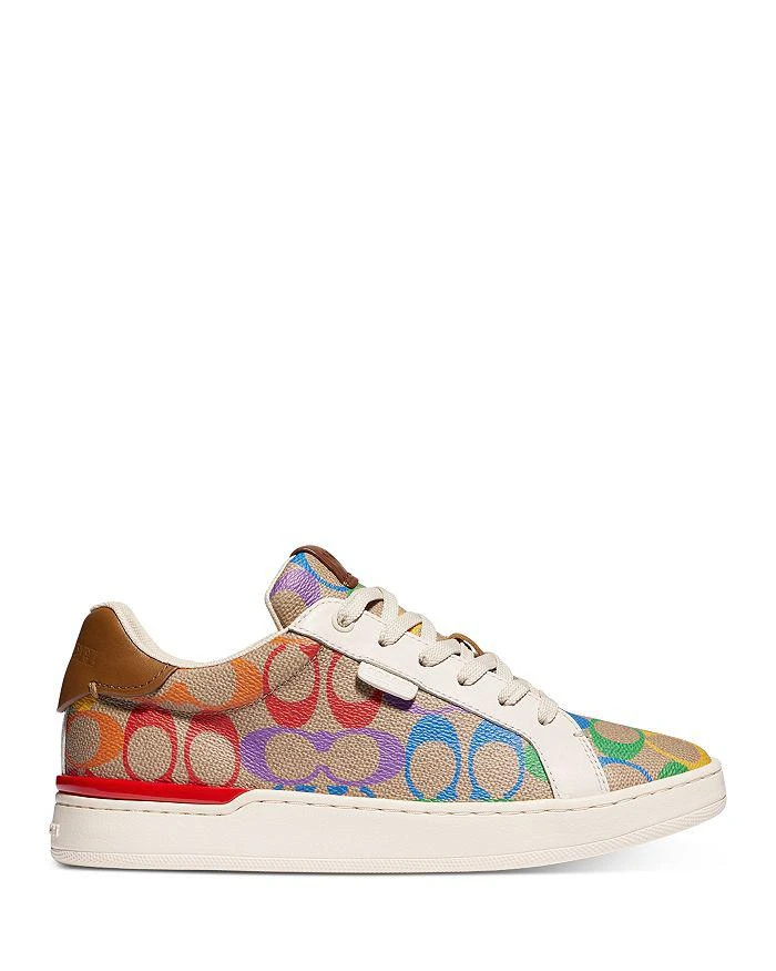 商品Coach|Women's Lowline Rainbow Low Cut Sneakers,价格¥507,第3张图片详细描述