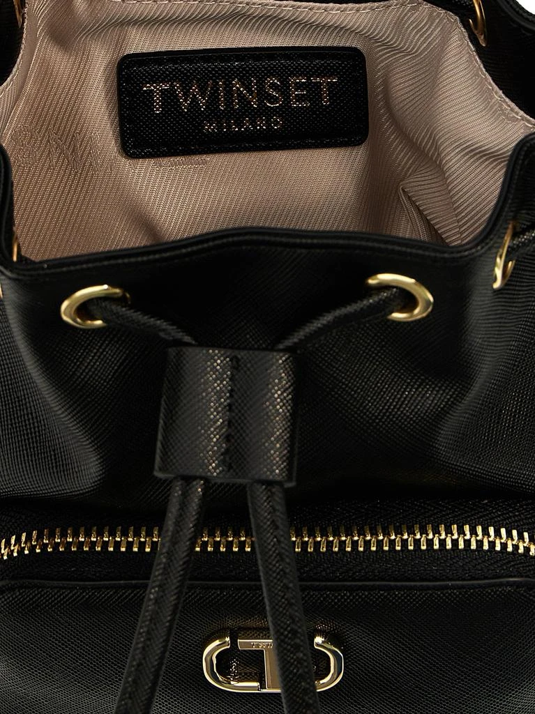 商品TWINSET|Portatutto Crossbody Bags Black,价格¥697,第4张图片详细描述