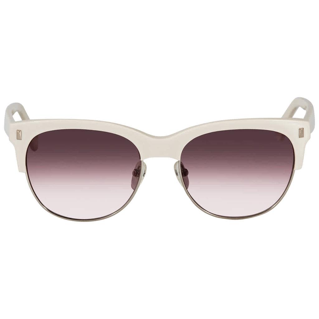 Calvin Klein Brown Square Unisex Sunglasses CK4307SA 107商品第2张图片规格展示