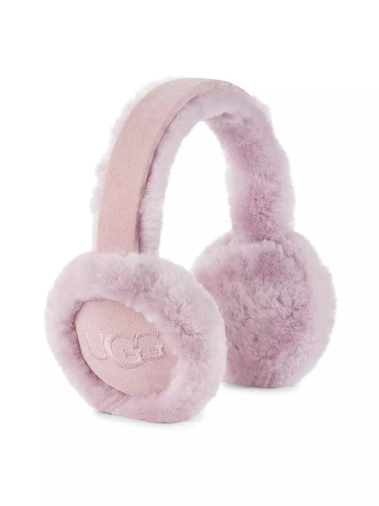 商品UGG|Sheepskin Embroidered Logo Earmuffs,价格¥618,第1张图片