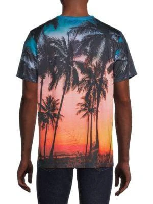 商品WeSC|Tropical-Print T-Shirt,价格¥40,第2张图片详细描述