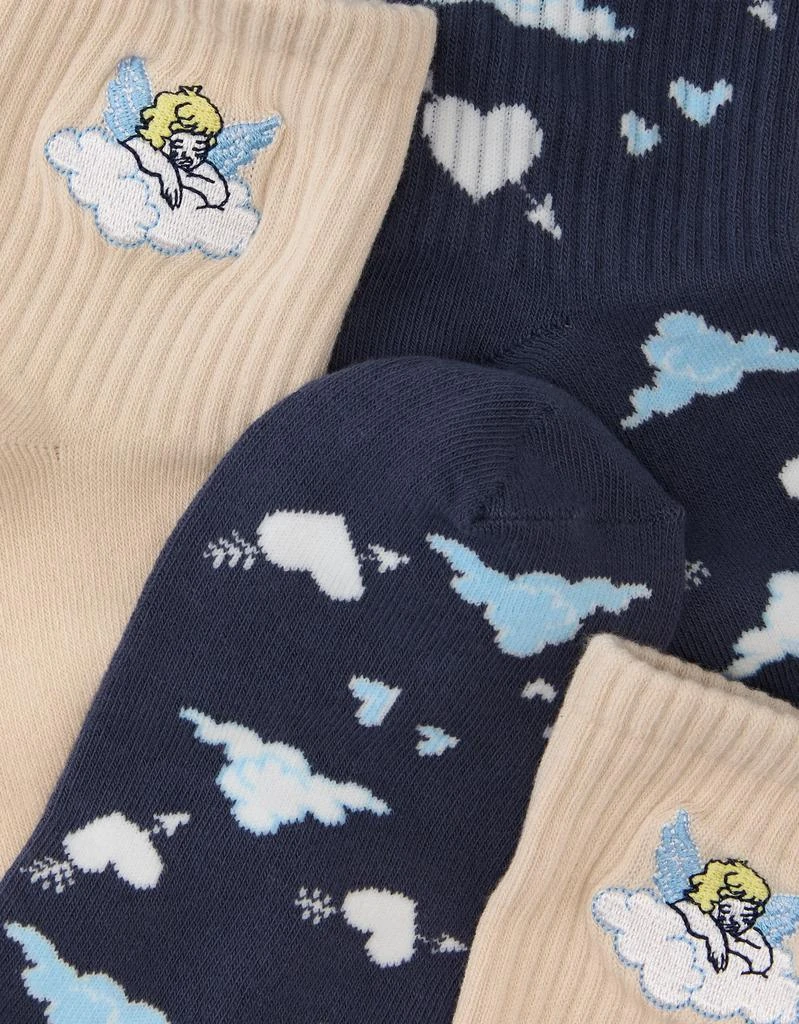 商品AE|AE Cherub Boyfriend Sock 2-Pack,价格¥97,第2张图片详细描述