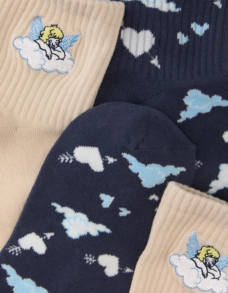 商品AE|AE Cherub Boyfriend Sock 2-Pack,价格¥100,第2张图片详细描述