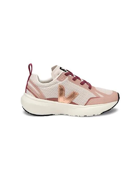 商品Veja|Little Girl's &amp; Girl's Canary Logo Sneakers,价格¥525,第3张图片详细描述