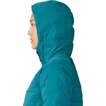 商品Mountain Hardwear|Stretchdown Hooded Jacket - Women's,价格¥1362,第5张图片详细描述