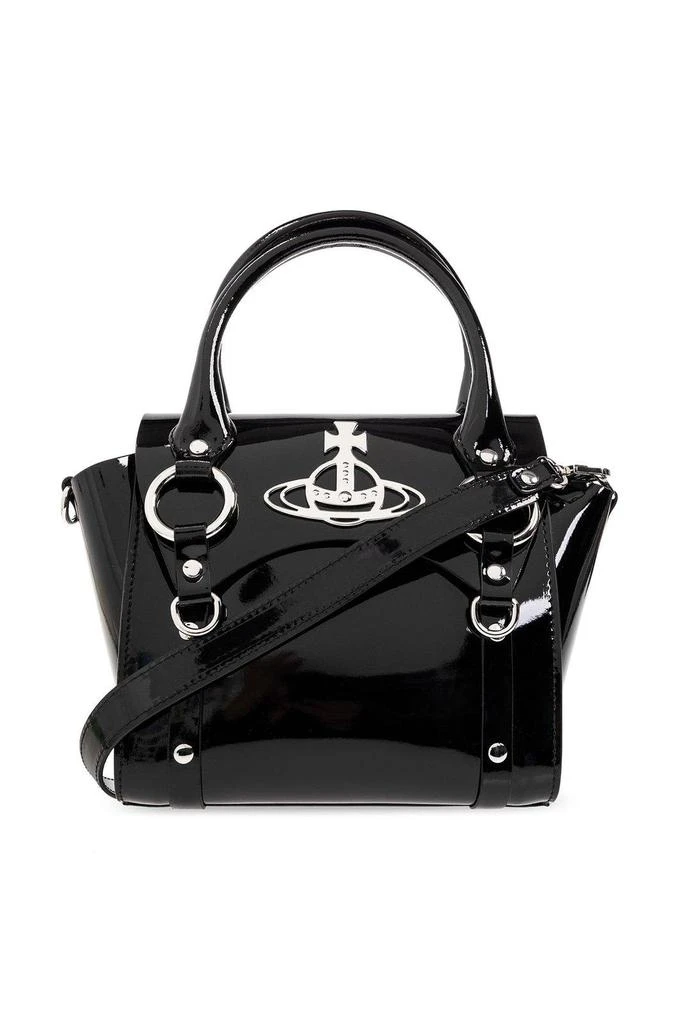 商品Vivienne Westwood|Betty Orb Plaque Small Tote Bag,价格¥4629,第1张图片