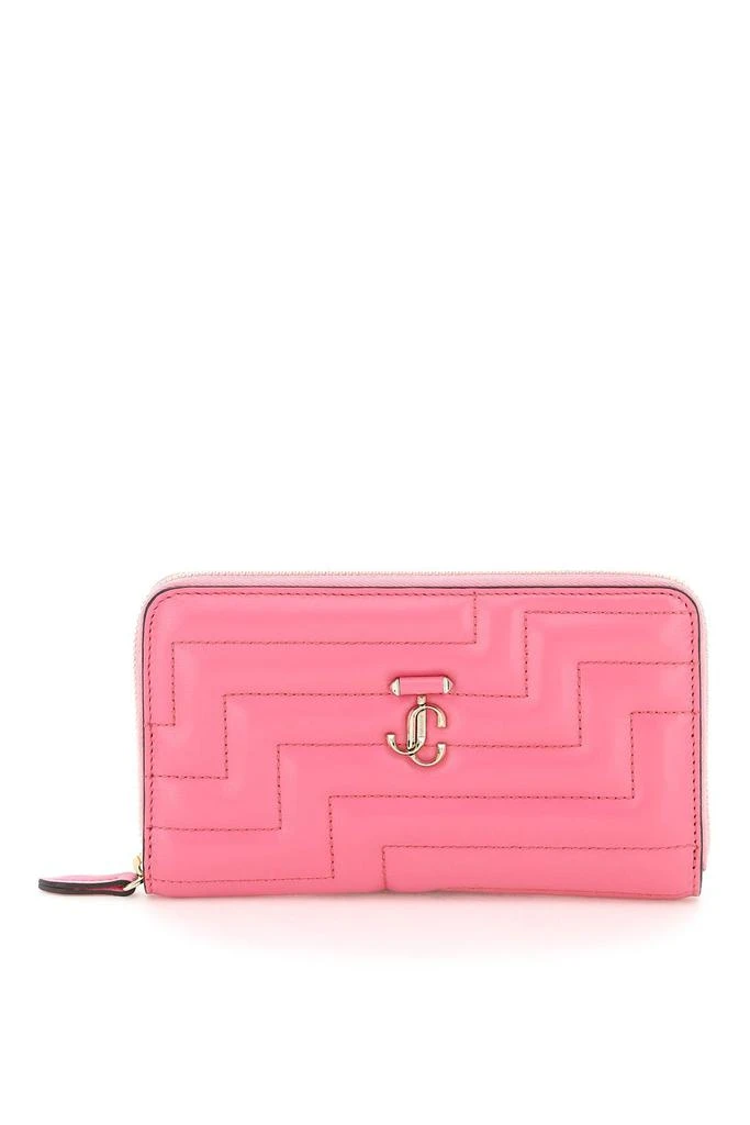 商品Jimmy Choo|Jimmy choo zip around quilted nappa wallet,价格¥2561,第1张图片