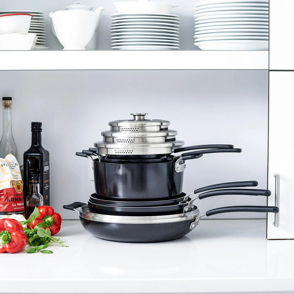 商品Greenpan|Levels Essential 13 Piece Nonstick Cookware Set W/Magneto,价格¥1264,第3张图片详细描述