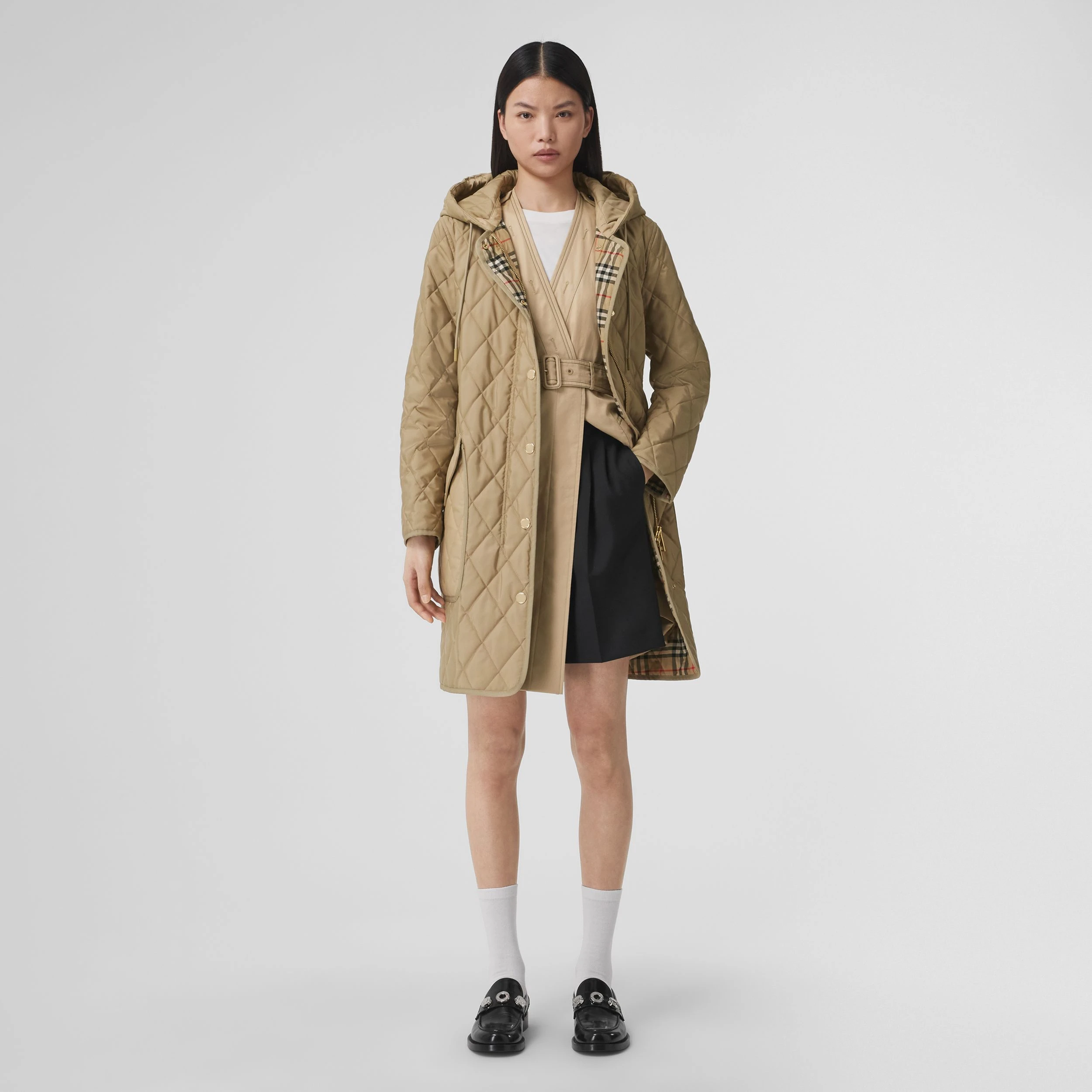 BURBERRY 女士棉服米色 8048711 商品