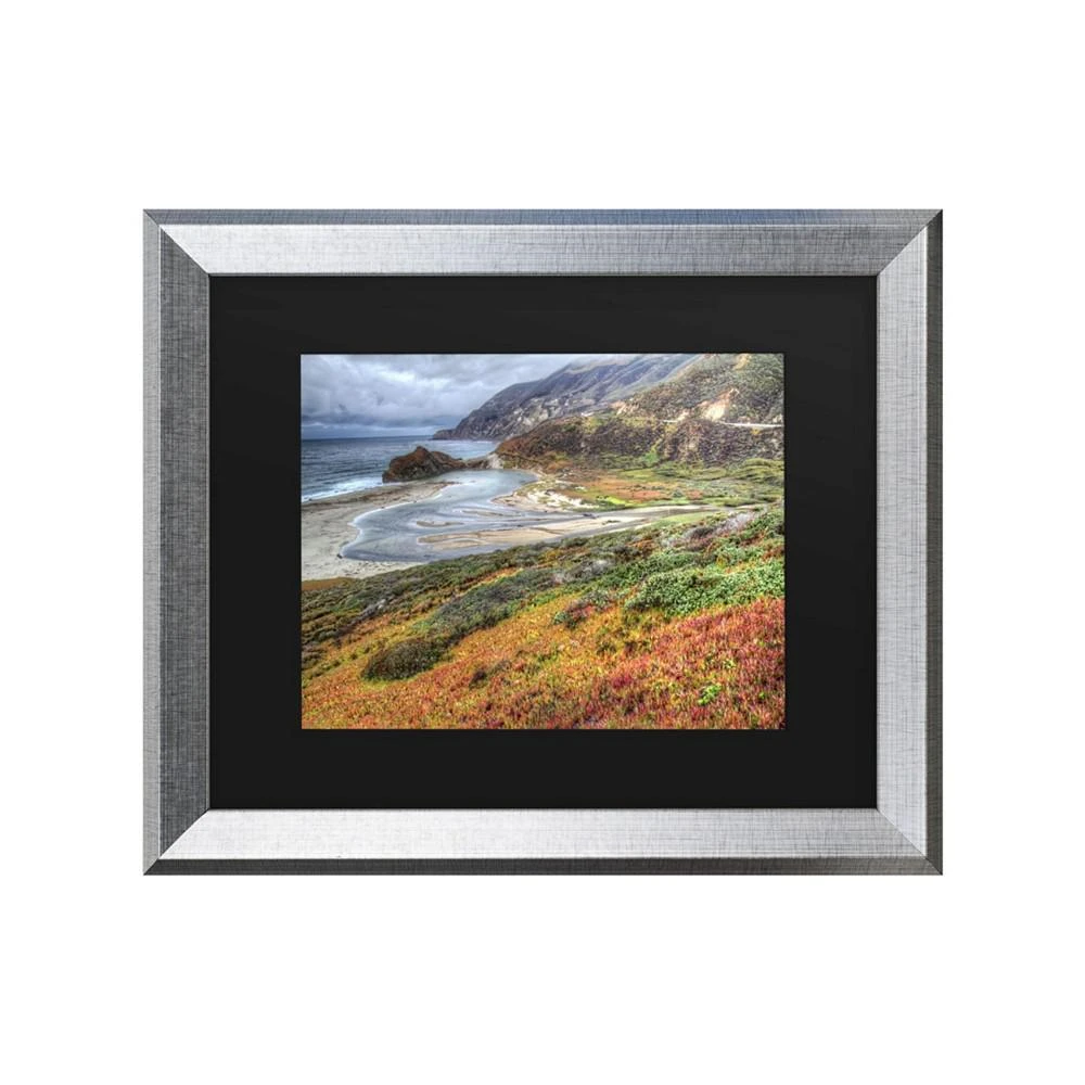 商品Trademark Global|Pierre Leclerc Bigsur California Matted Framed Art - 20" x 25",价格¥373,第1张图片