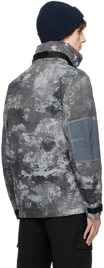 商品Stone Island|Gray Dissolving Grid Jacket,价格¥12078,第3张图片详细描述