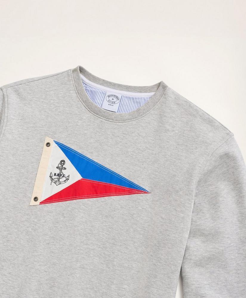 商品Brooks Brothers|Nautical Flag Sweatshirt,价格¥431,第4张图片详细描述