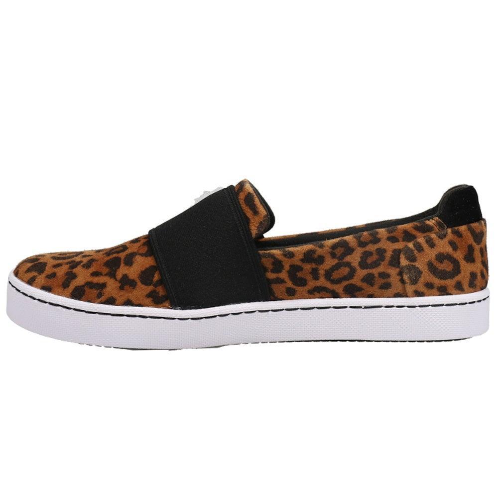 商品Clarks|Pawley Wes Leopard Slip On Sneakers,价格¥217,第5张图片详细描述