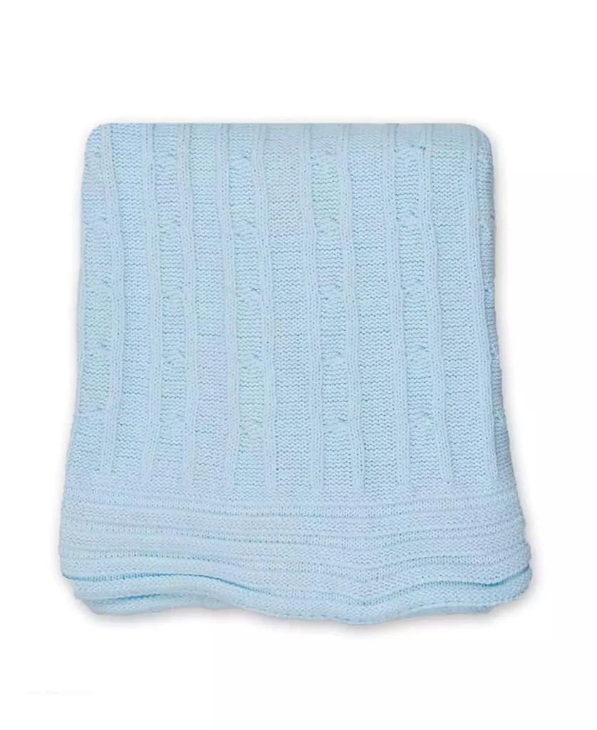 商品3 Stories Trading|Baby Boy Cable Knit Cotton Blanket,价格¥247,第2张图片详细描述