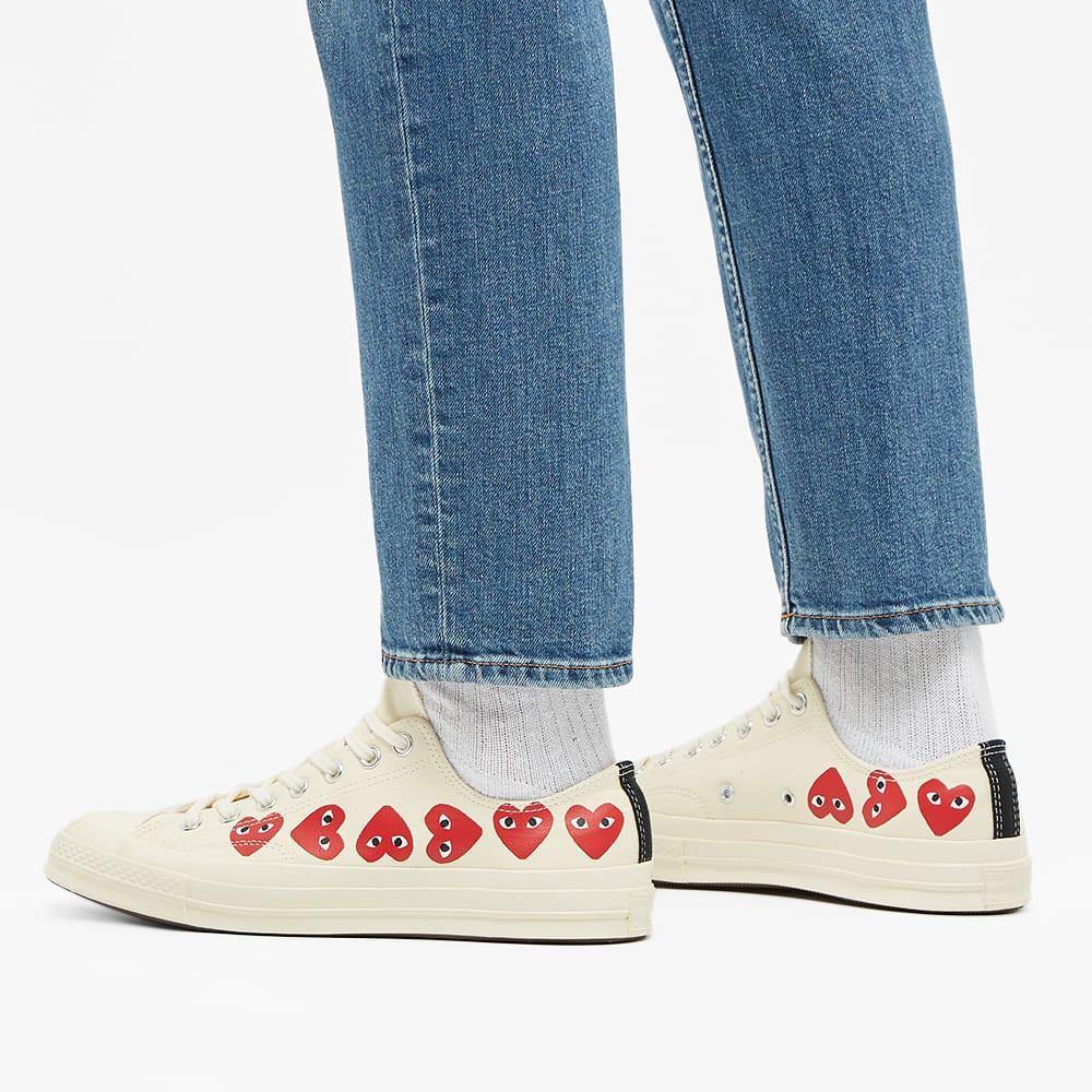 Comme des Garcons Play x Converse Chuck Taylor Multi Heart 1商品第6张图片规格展示