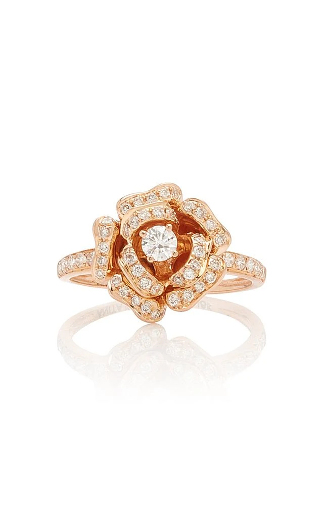 商品Anita Ko|Anita Ko - 18K Rose Gold And Diamond Ring - Pink - US 5.5 - Moda Operandi - Gifts For Her,价格¥23467,第1张图片