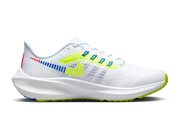 商品[国内直发] NIKE|Air Zoom Pegasus 39 舒适透气 低帮跑步鞋 女款 白色,价格¥443,第3张图片详细描述