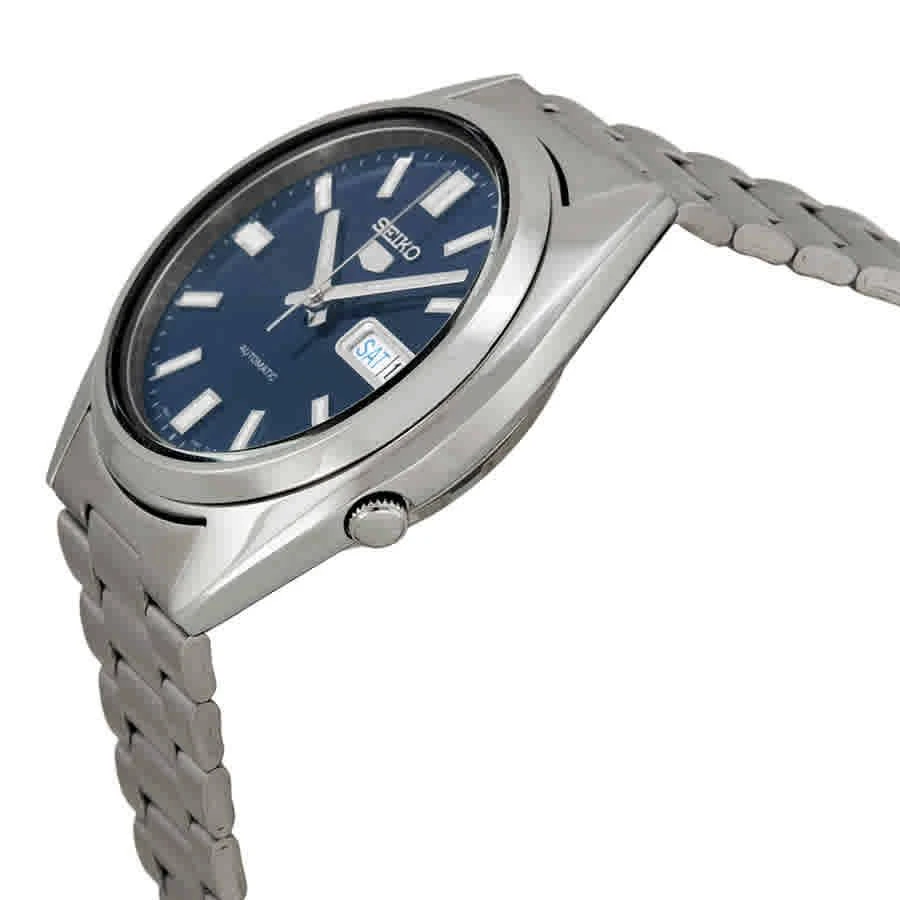 商品Seiko|5 Automatic Blue Dial Stainless Steel Men's Watch SNXS77,价格¥834,第2张图片详细描述