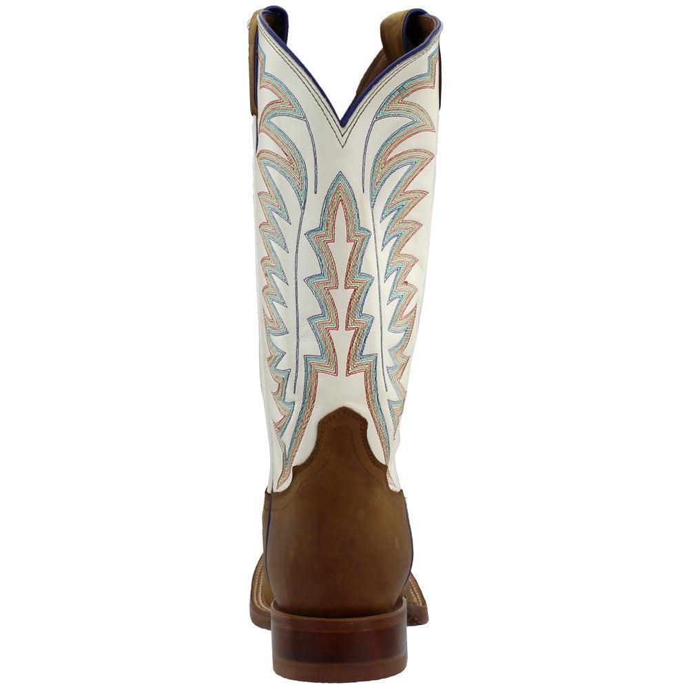 商品Justin Boots|Pascoe Ostrich Square Toe Cowboy Boots,价格¥1639,第5张图片详细描述
