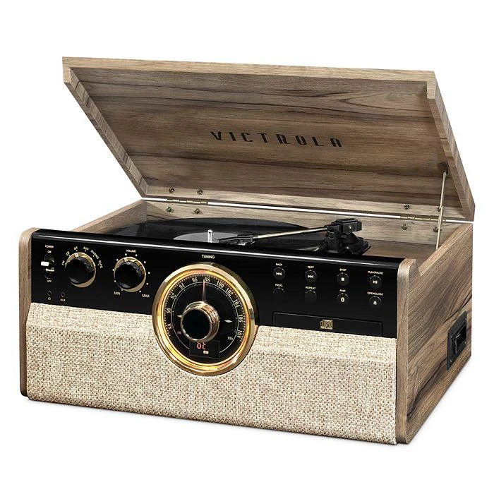 商品Victrola|Empire 6-in-1 Bluetooth Record Player,价格¥1500,第1张图片