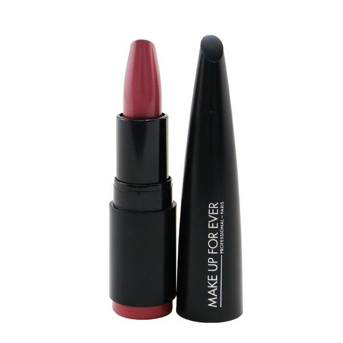 商品Make Up For Ever|Make Up For Ever 绝色大师柔光唇膏 奶霜小黑管 - # 162 Brave Punch -162 Brave Punch(3.2g/0.1oz),价格¥141,第1张图片