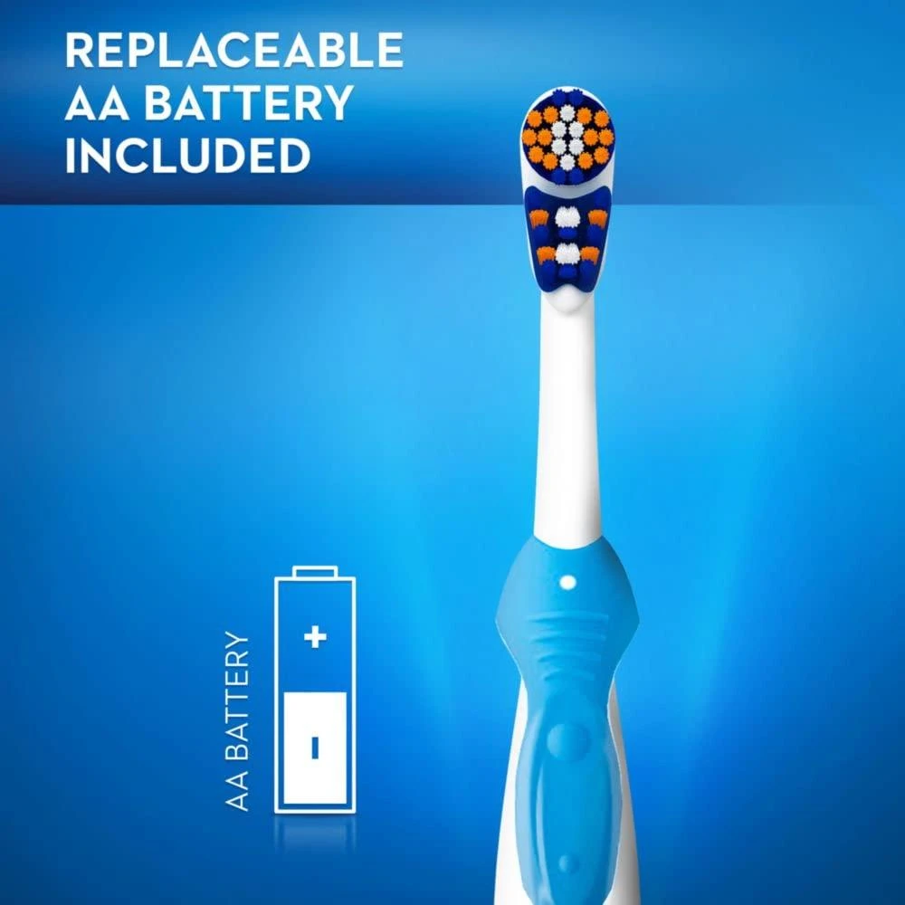 商品Oral-B|Oral-B 3D White Action Power Toothbrush, 1 Count (Colors May Vary), Multi-colored,价格¥58,第3张图片详细描述