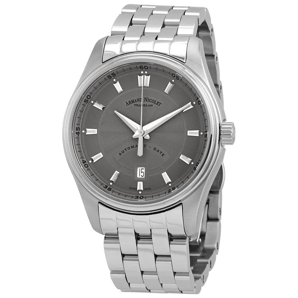 Armand Nicolet MH2 Automatic Grey Dial Mens Watch A640A-GR-MA2640A商品第1张图片规格展示