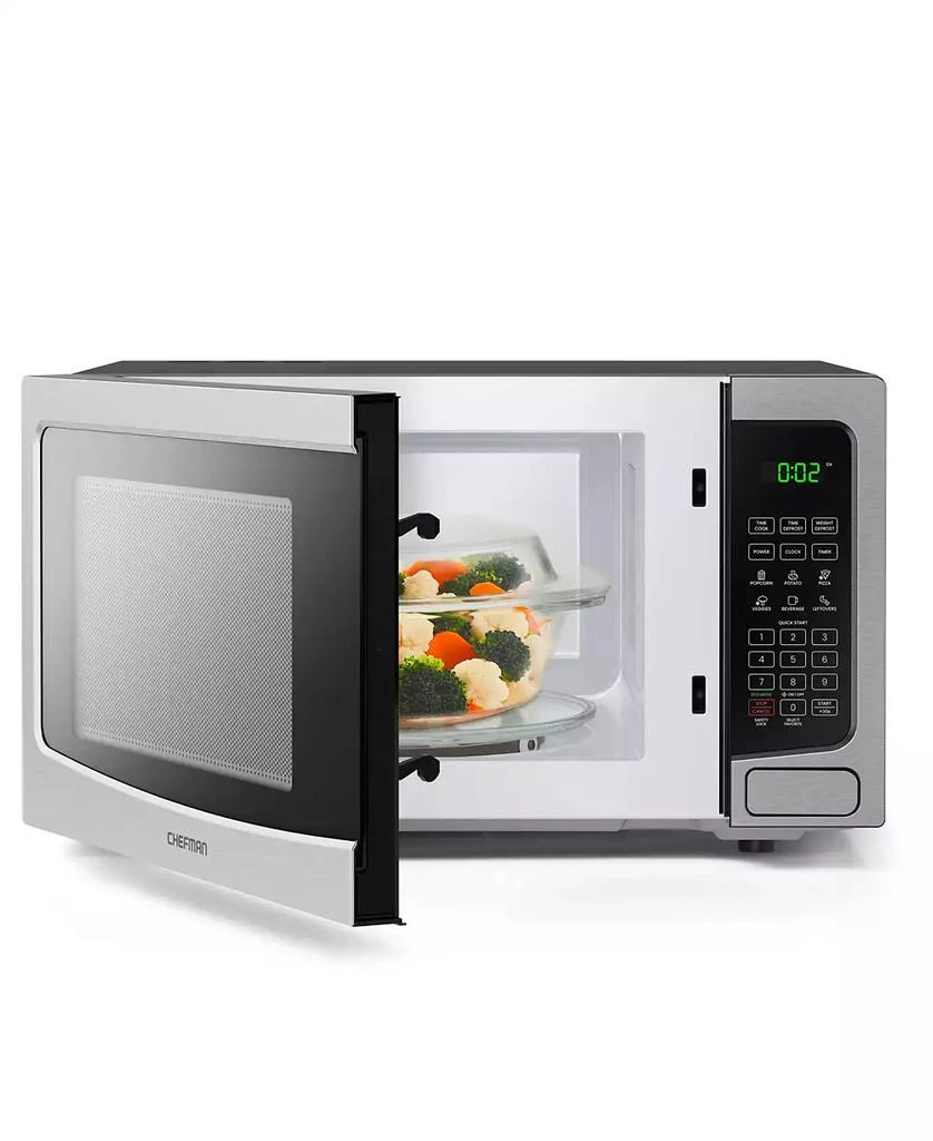 商品Chefman|1.1 Cubic feet Countertop Microwave Oven,价格¥1346,第2张图片详细描述