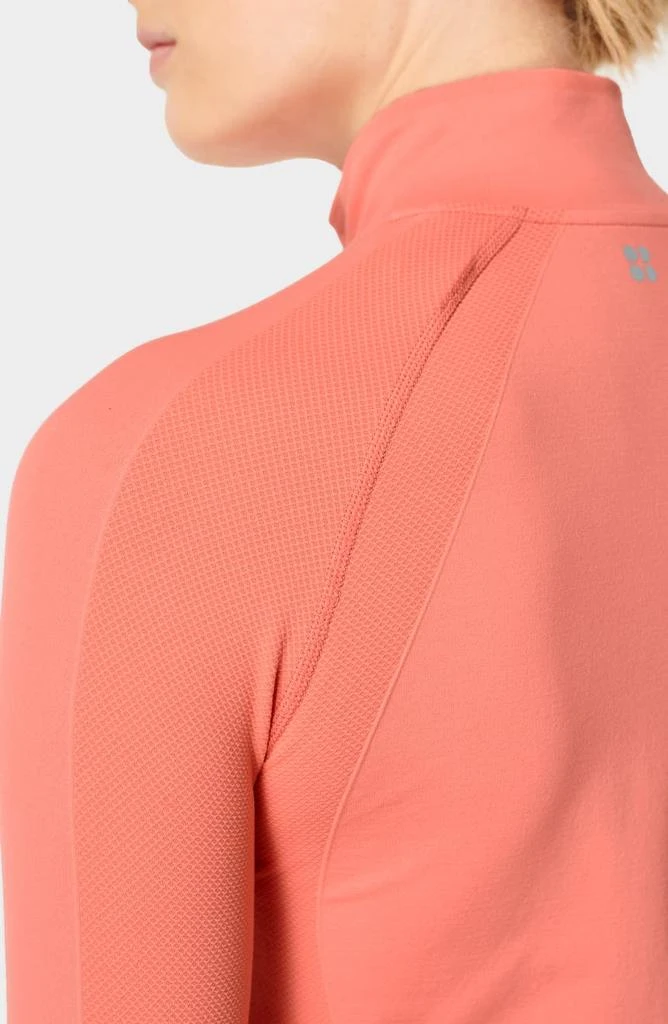 商品SWEATY BETTY|Athlete Seamless Half-Zip Workout Top,价格¥328,第3张图片详细描述