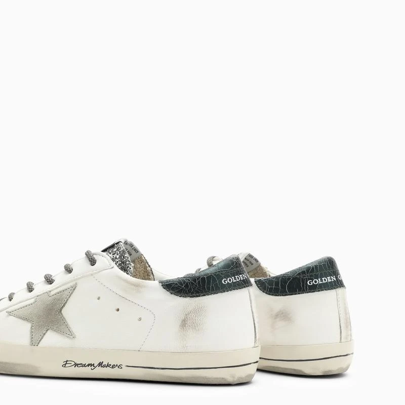 Cream/silver/green Super-Star trainer 商品