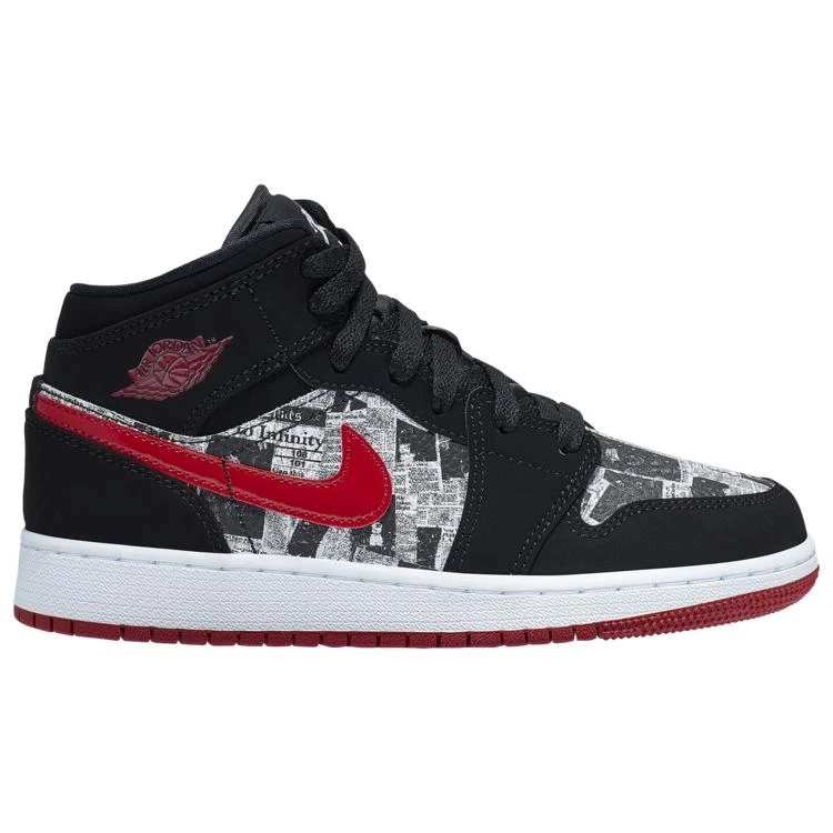 商品Jordan|Jordan AJ 1 Mid SE - Boys' Grade School篮球鞋,价格¥678,第1张图片