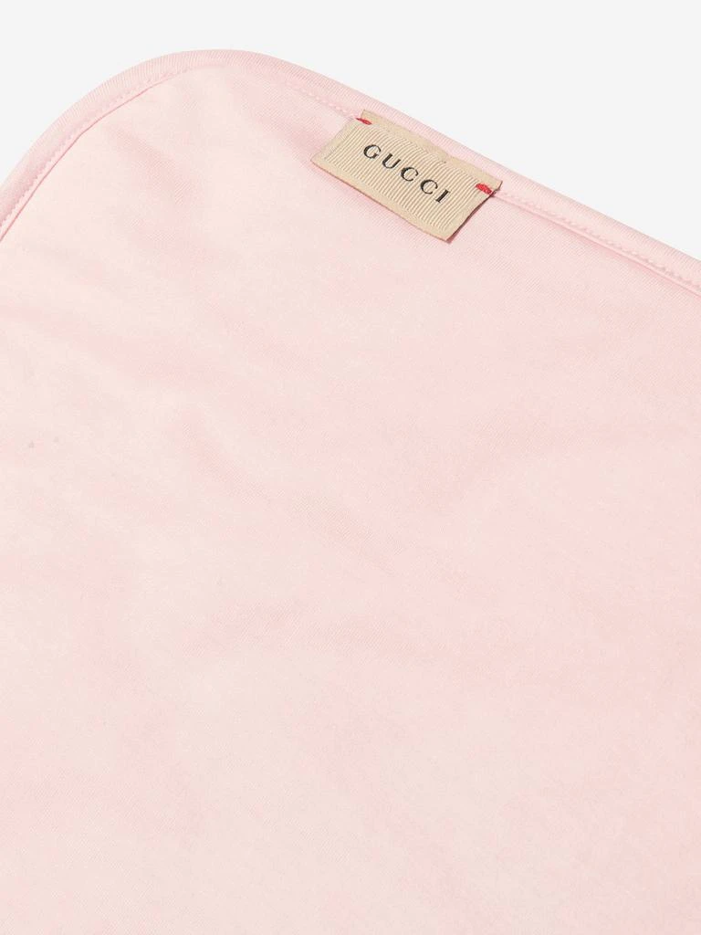 商品Gucci|Gucci Baby Girls Logo Blanket in Pink,价格¥1510,第4张图片详细描述