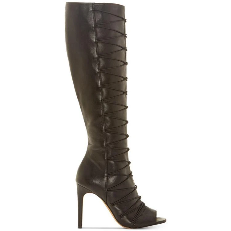 商品Vince Camuto|Kentra Peep-Toe Over-the-Knee Dress Boots,价格¥857,第2张图片详细描述