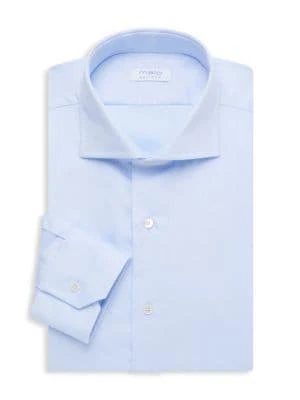 商品MALO|Solid-Hued Dress Shirt,价格¥452,第1张图片