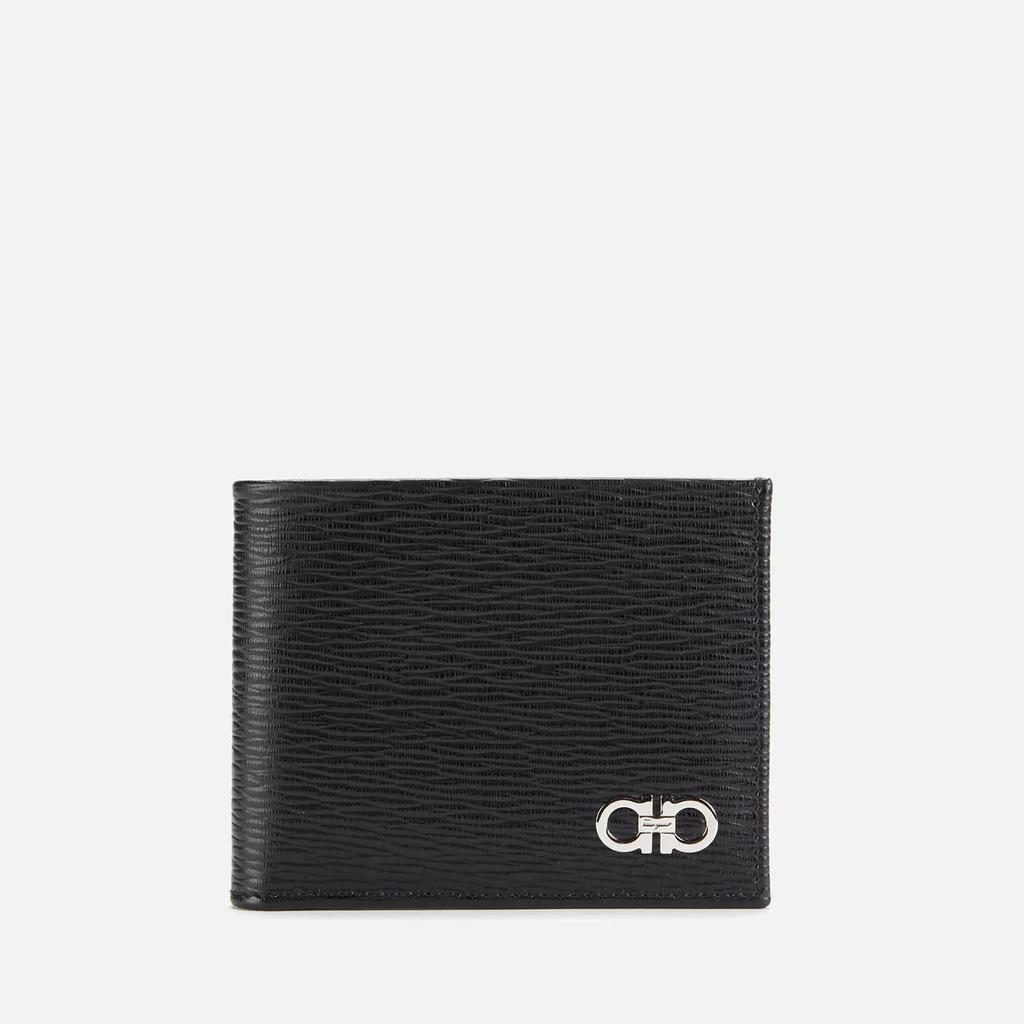 商品Salvatore Ferragamo|Salvatore Ferragamo Men's Gancini Bicolour Wallet - Black,价格¥2588,第1张图片