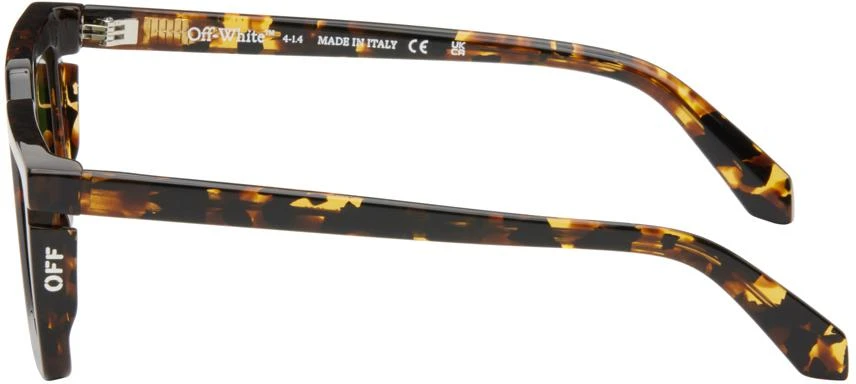 商品Off-White|Brown Tucson Sunglasses,价格¥2434,第3张图片详细描述