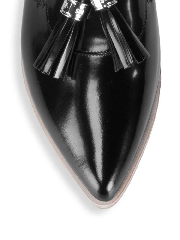商品Stuart Weitzman|Slidealong 真皮穆勒鞋,价格¥3353,第3张图片详细描述