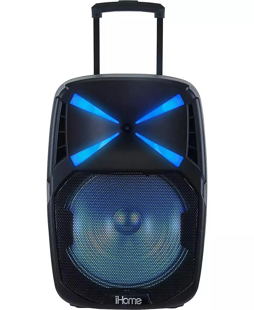 商品iHome|iHPA-1500-LT Portable 15" Woofer Karaoke Machine PA Loud Speaker,价格¥1196,第2张图片详细描述