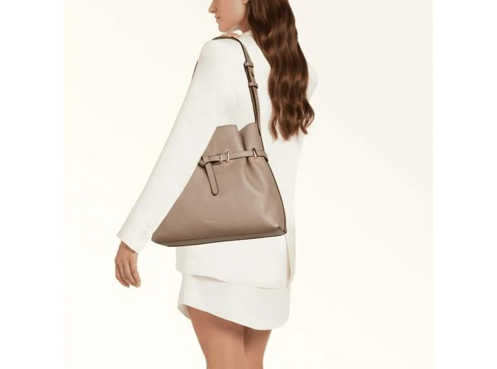 商品Furla|AURA M DRAWSTRING - VITELLO KERIA COLORBLOCK,价格¥2447,第1张图片